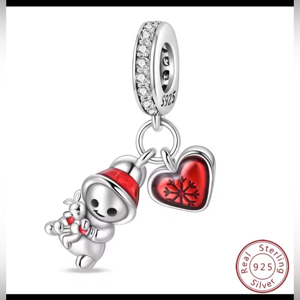 Fit Pandora design S925 silver charm